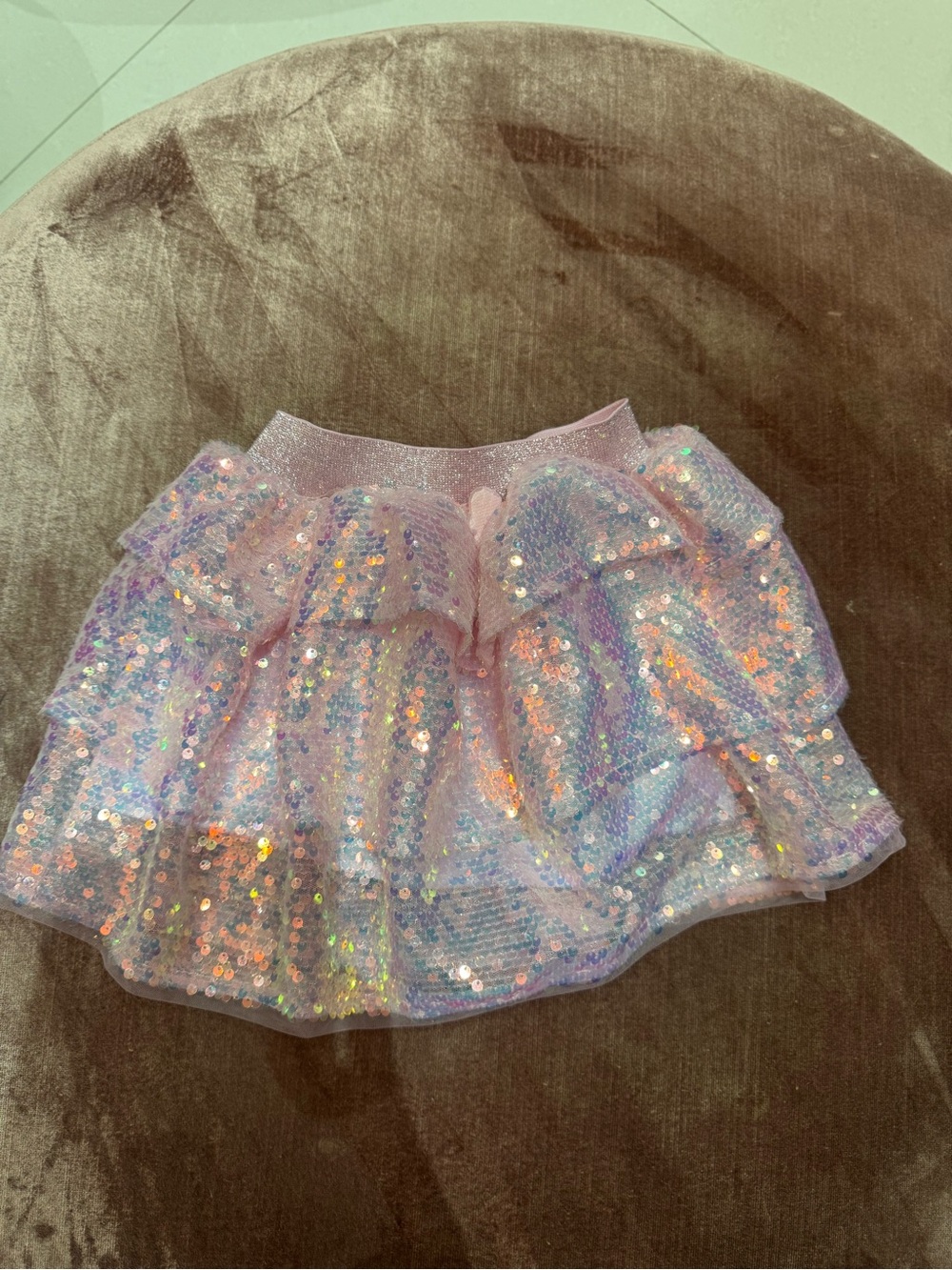 Lola & The Boys Sequin Skirt